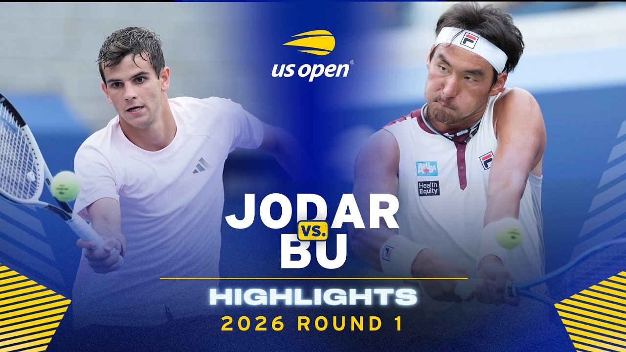 Rafael Jodar vs. Yunchaokete Bu Highlights | 2026 US Open Round 1