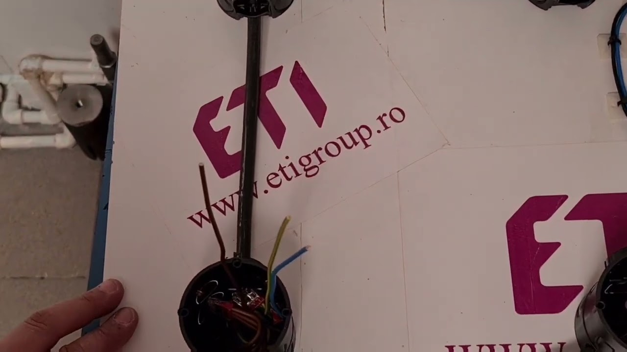 Montaj Circuit Cap-Scara fara doze de legatura.Legaturi Electrice Doar in Doza de Aparat.Smart Ready