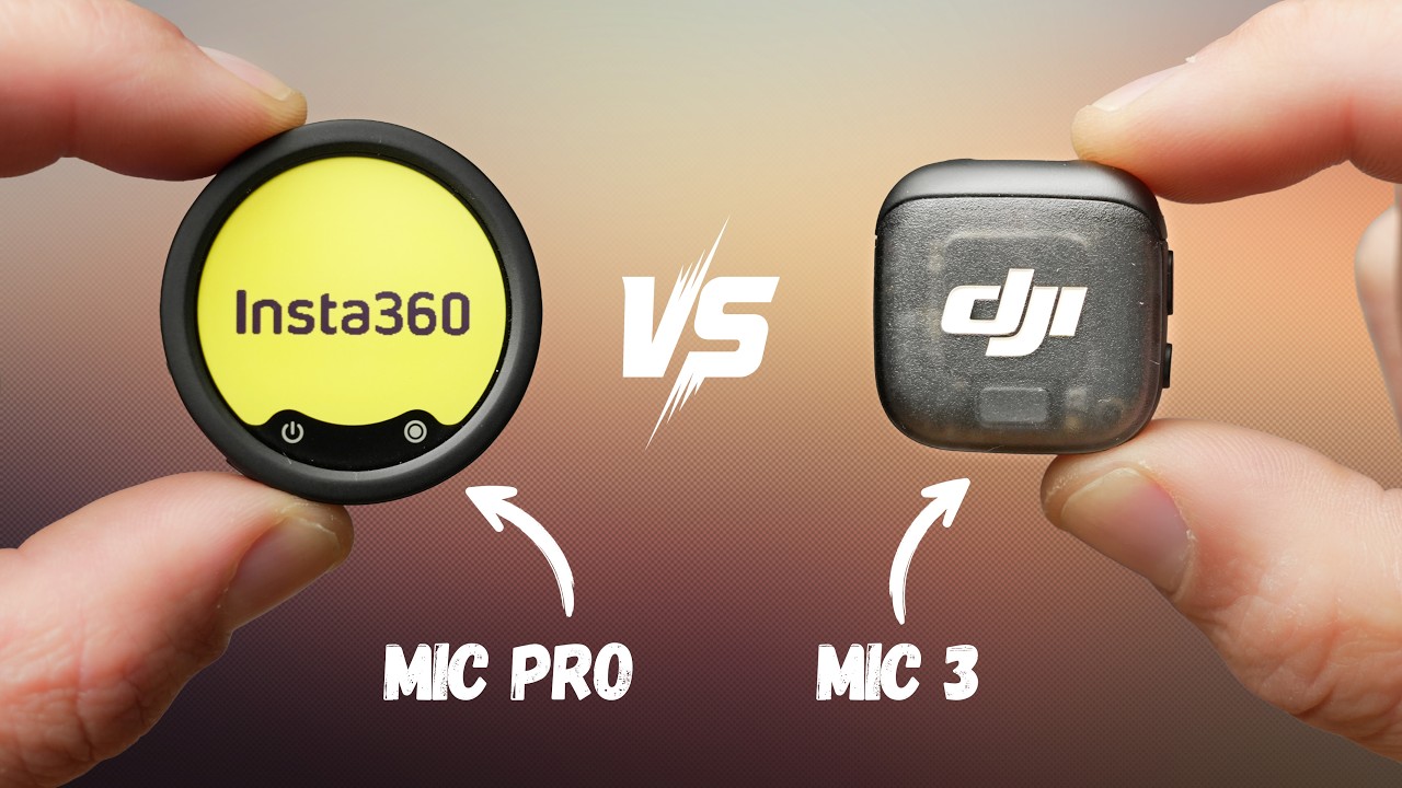 Insta360 Mic Pro против DJI Mic 3: лучший беспроводной микрофон!