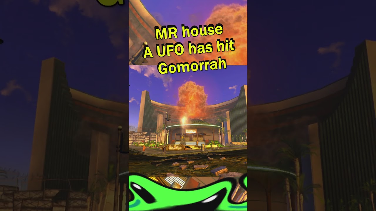 👽MR house A UFO has hit Gomorrah 👽| FNV  #falloutworld