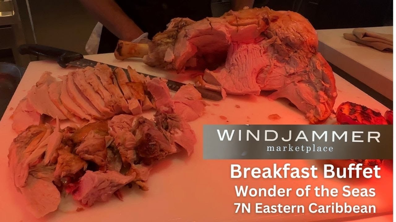Windjammer Day 6 Breakfast Buffet | 7N Eastern Caribbean | Wonder of the Seas 2024