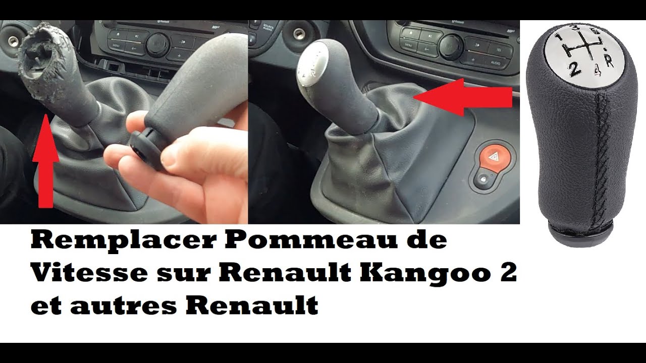 Поменять ручку КПП Renault Kangoo 2 и других Renault