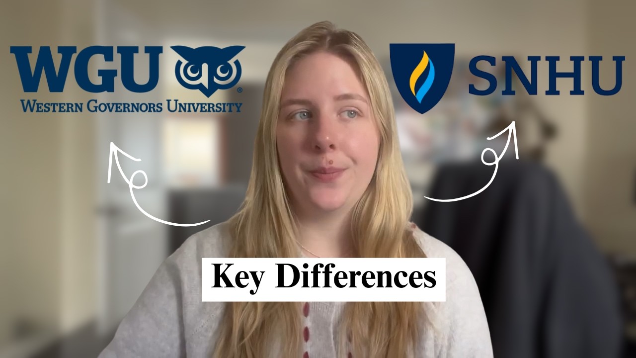 WGU vs SNHU: Key Differences in Online Degree Structure, Cost, and Learning Style