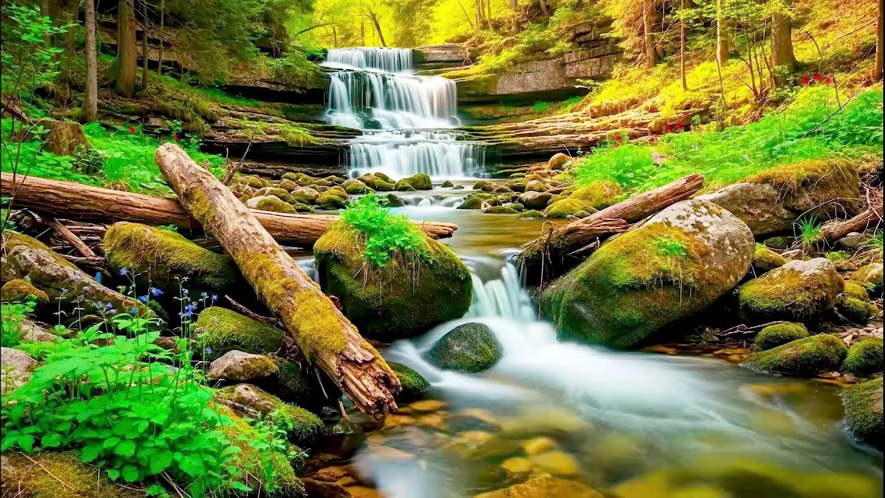 Calming River Sound for Deep Sleep | Natural Healing Ambience for Health and Peace
