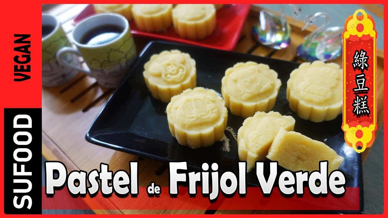 【Mung Bean Cake 】Pastel de Frijol Verde / Soja Verde 綠豆糕 |Vegano 【SuFood】