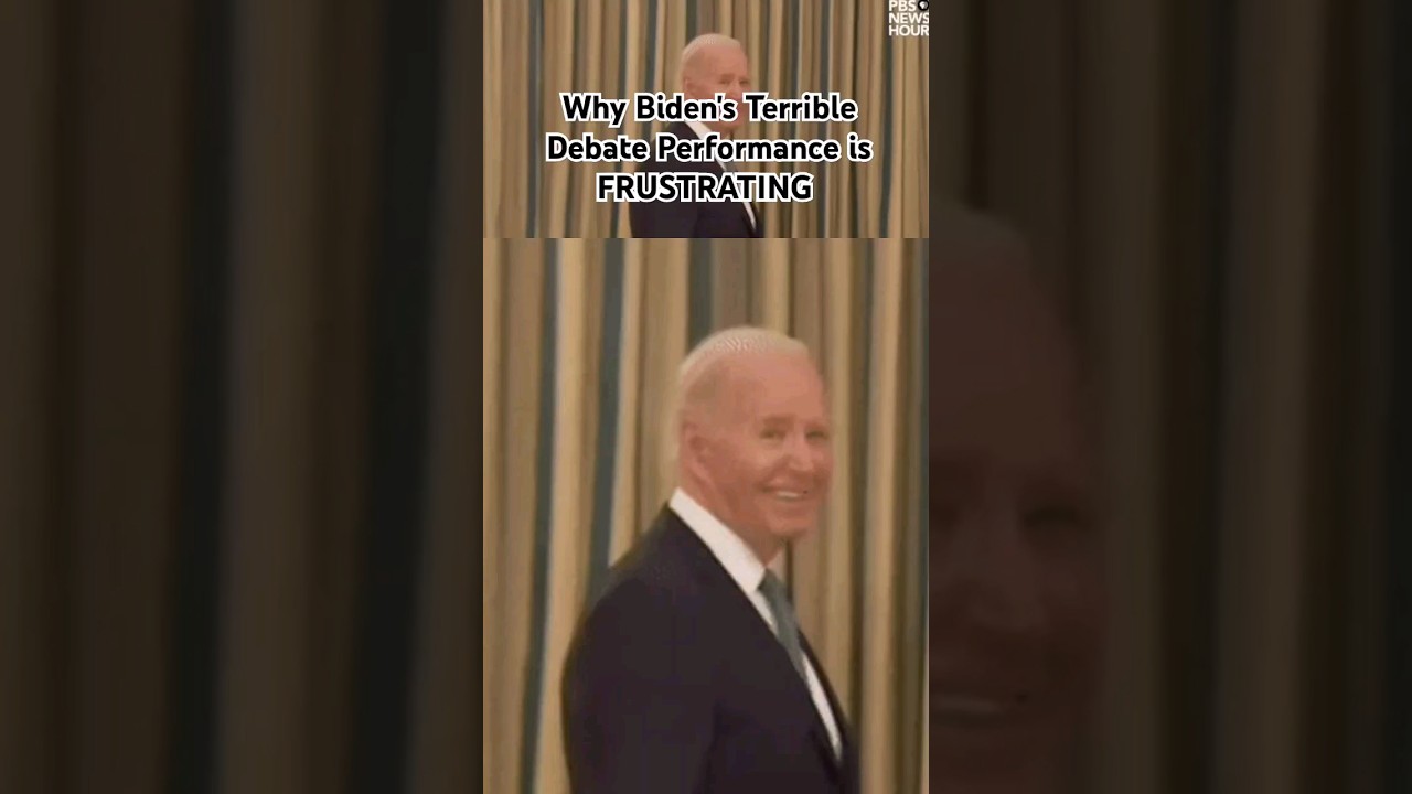 Why Biden's Debate Performance was so FRUSTRATING #biden #debate #election2024 #shorts