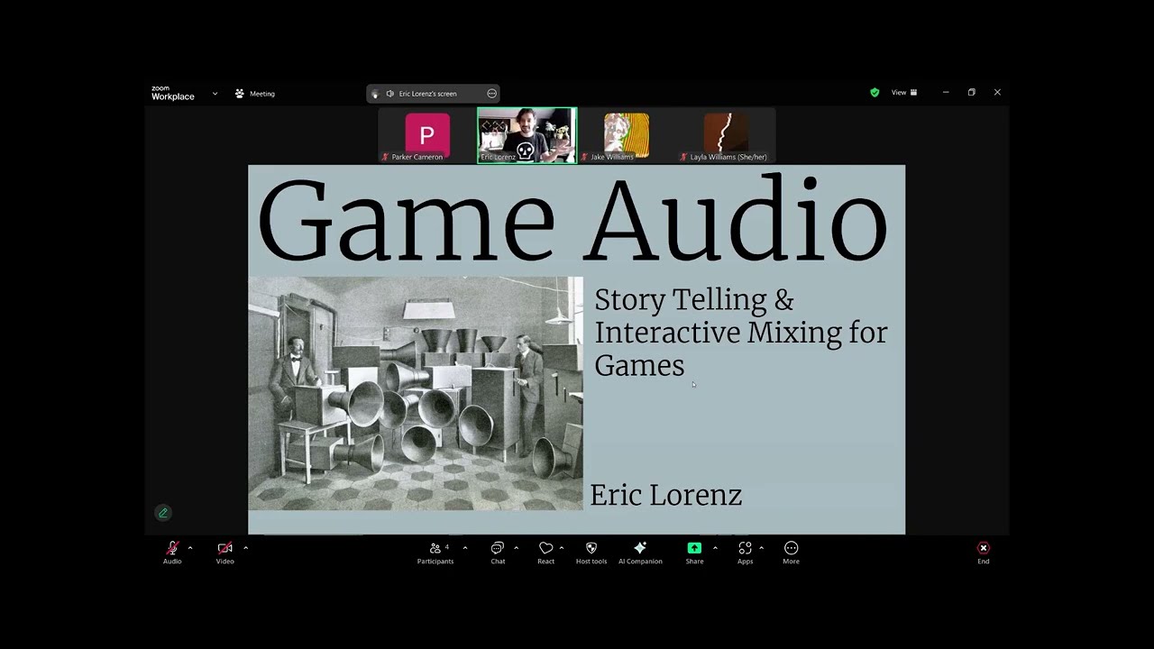 Game Audio: Storytelling and Interactive Mixing for Games