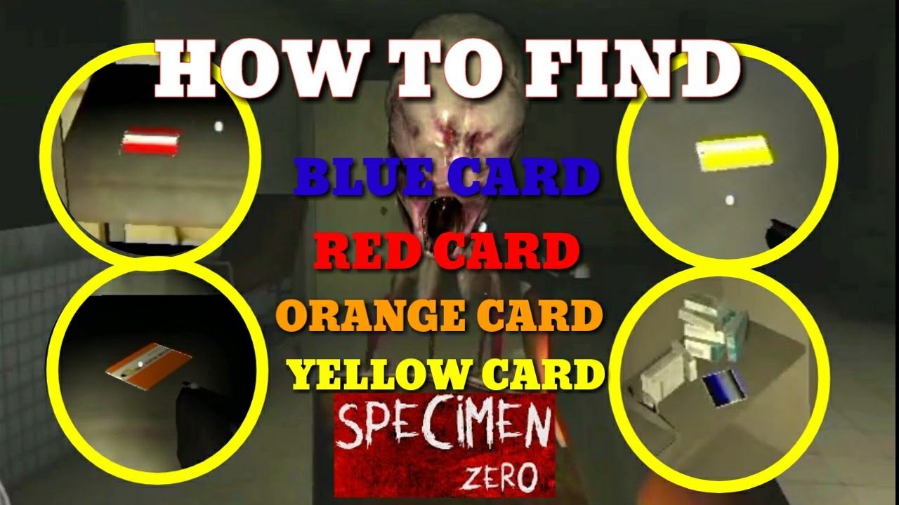 SPECIMEN ZERO || HOW TO FIND CARD KEY