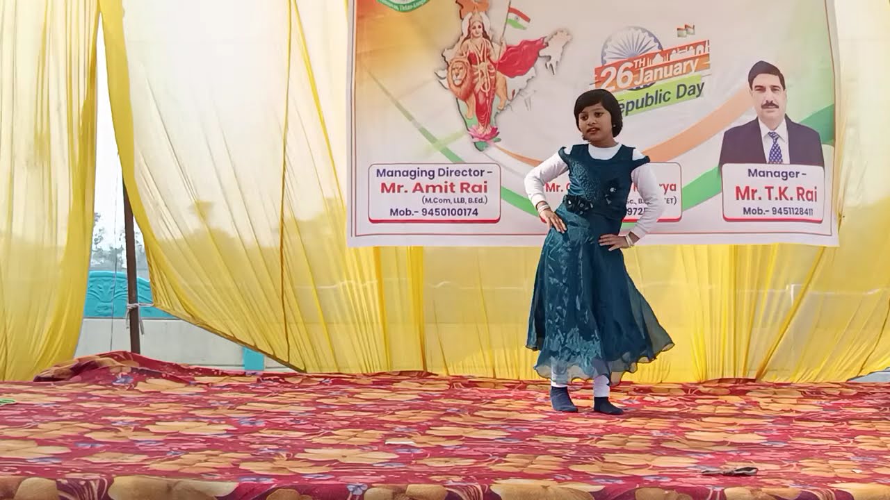 Mai tere paaw ki juti na songs video dance by class 4th student VDPS 