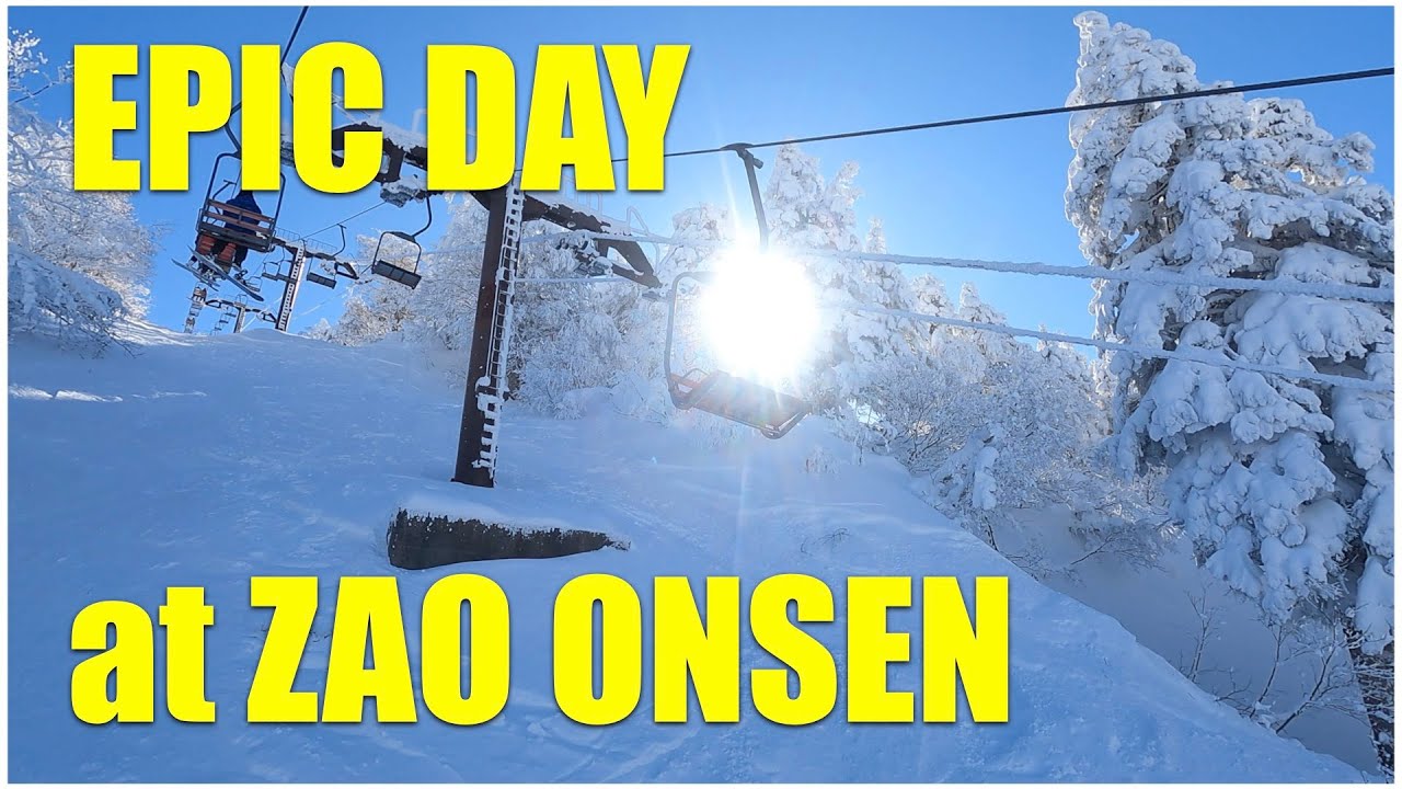 Sunny Day Skiing Zao