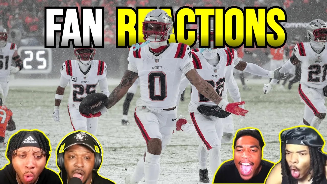 Fans React To Patriots vs Broncos Game Highlights | 2025 NFL Season AFC Championship