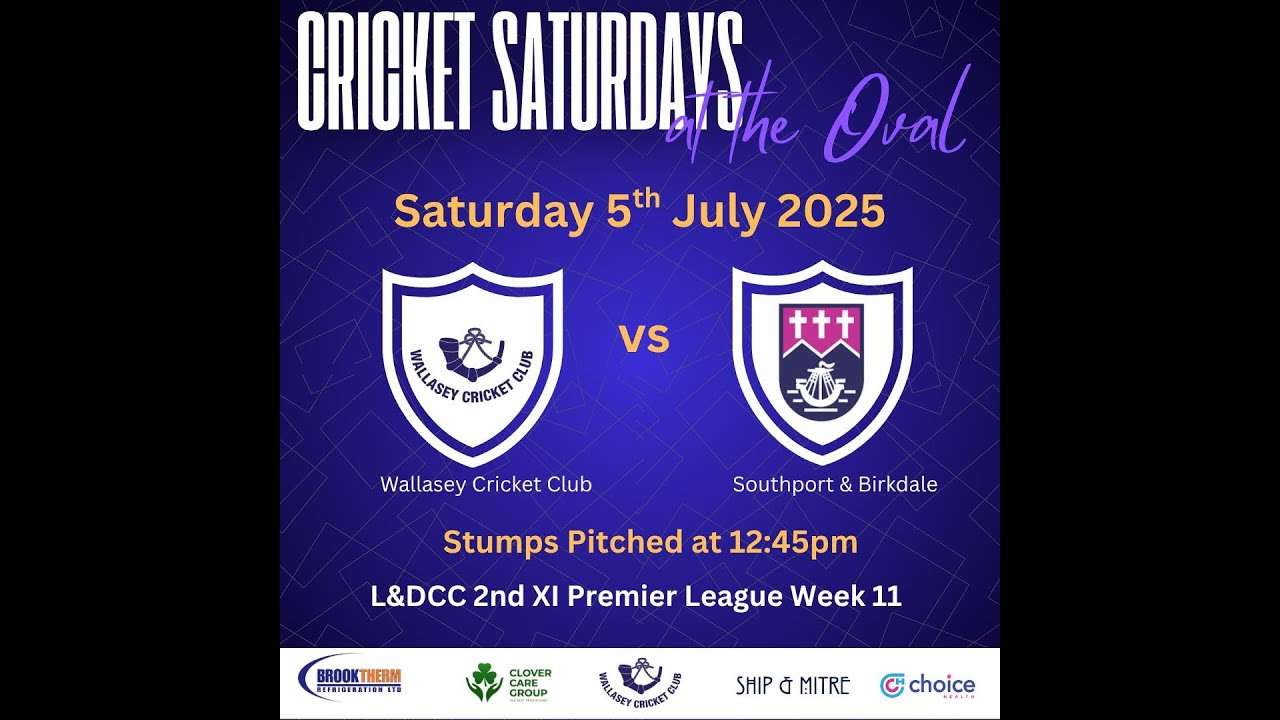 Wallasey CC - 2nd XI vs Birkenhead Park CC - 2nd XI