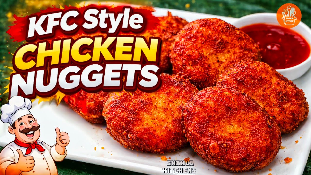 KFC Style Chicken Nuggets|Freeze & Store ForRamadan Mubarak| Crispy & Juicey Chicken Nuggets