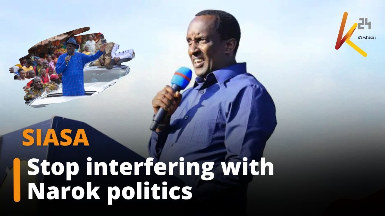 Stop interfering with Narok politics, Governor Ntutu tells Raila