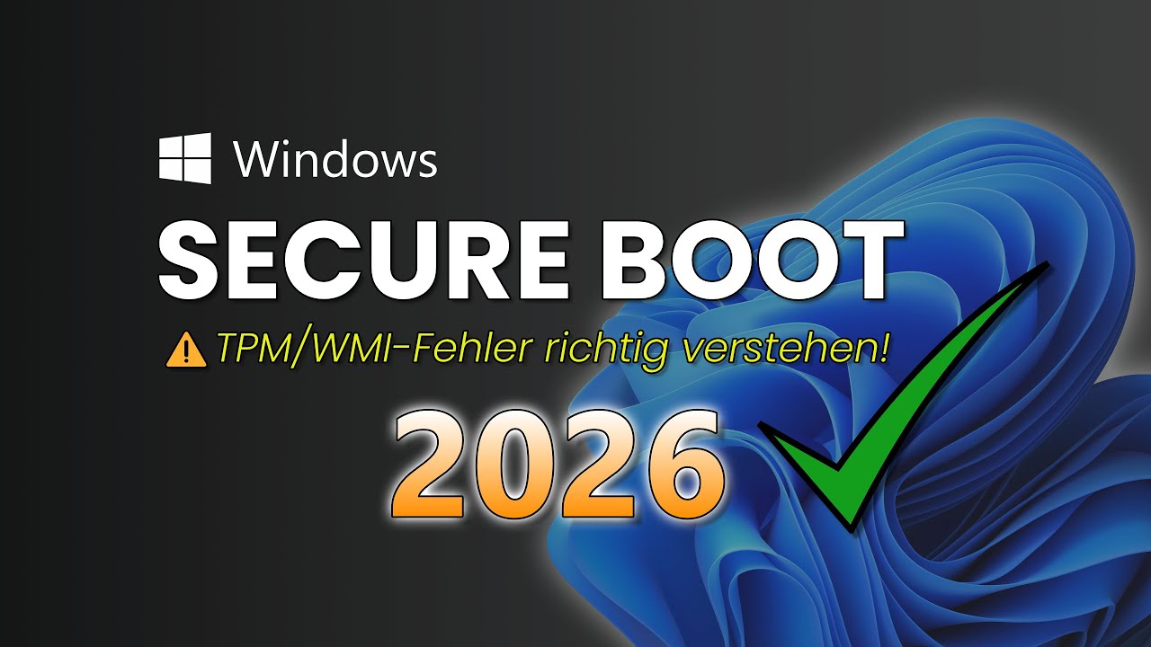 Secure Boot Fehler &ndash; &bdquo;CA/Keys need to be updated&ldquo; erkl&auml;rt! | TPM-WMI Bug in Windows 11
