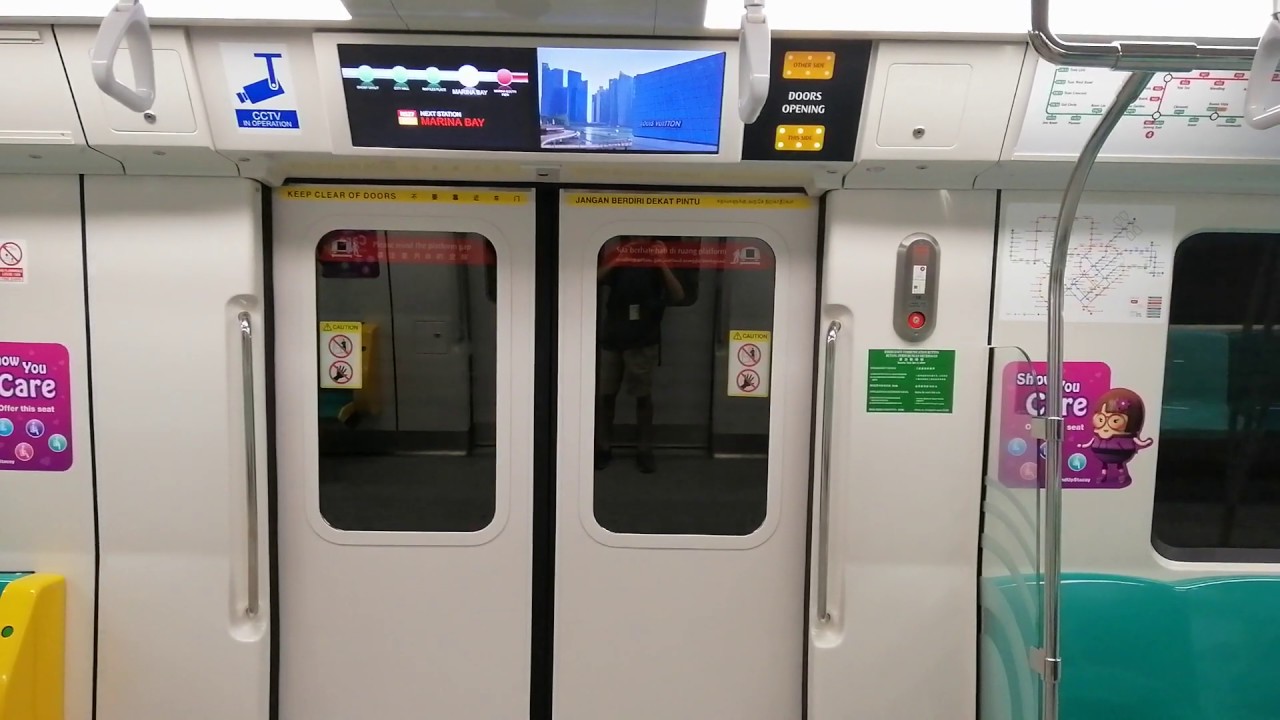 [SMRT North South Line: Full Journey] SMRT C151C [705/706]: Marina South Pier - Jurong East