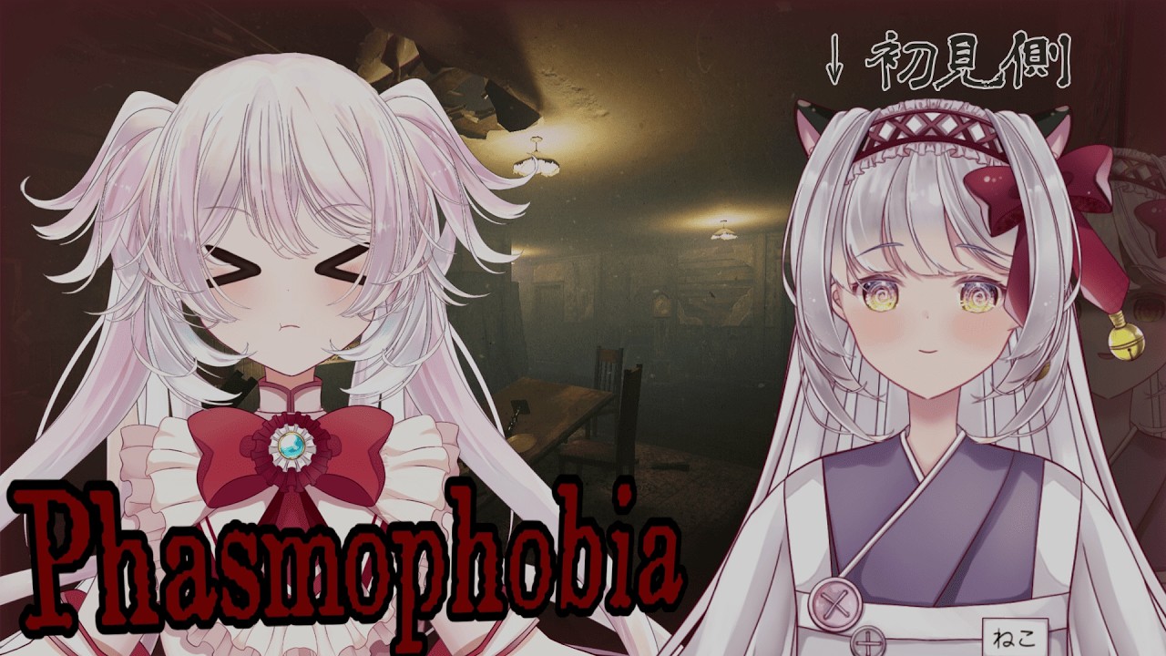 【初見】超初心者２人で幽霊調査なんてできるのかな！？【吉良桜火/虚影寧子】