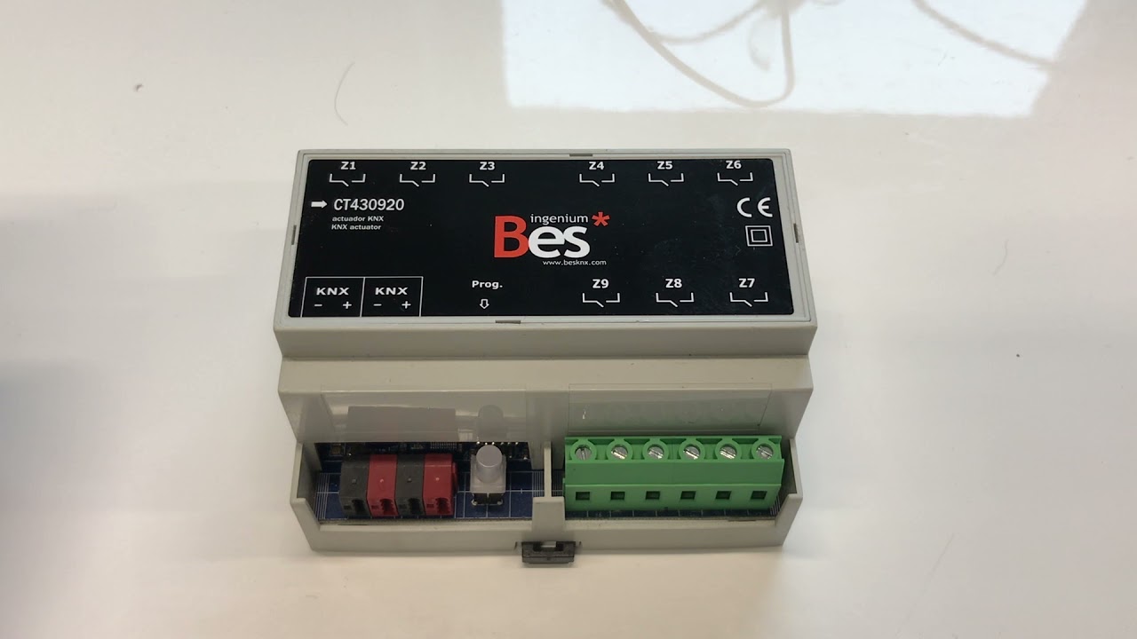 Pr&eacute;sentation Actionneur KNX BES CT430920