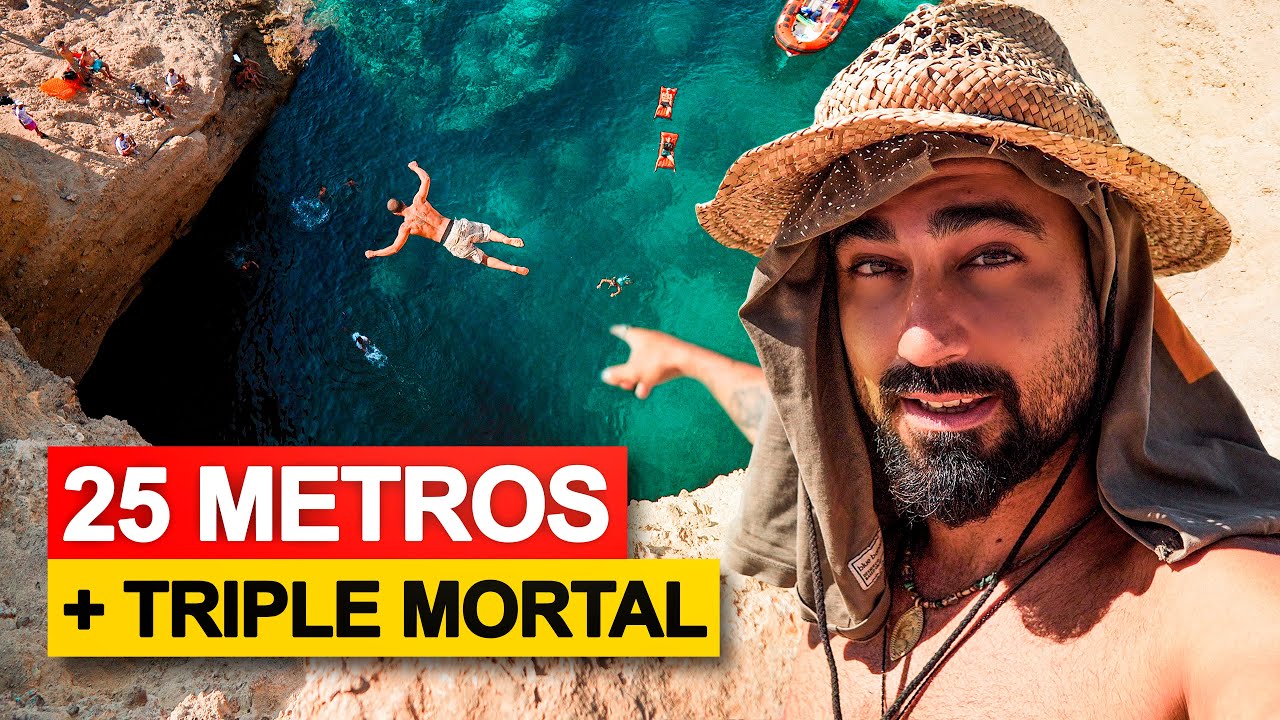 Batí MI RECORD en la COMPETICIÓN DE SALTOS AL AGUA de Ibiza | + 25 METROS🏆💦