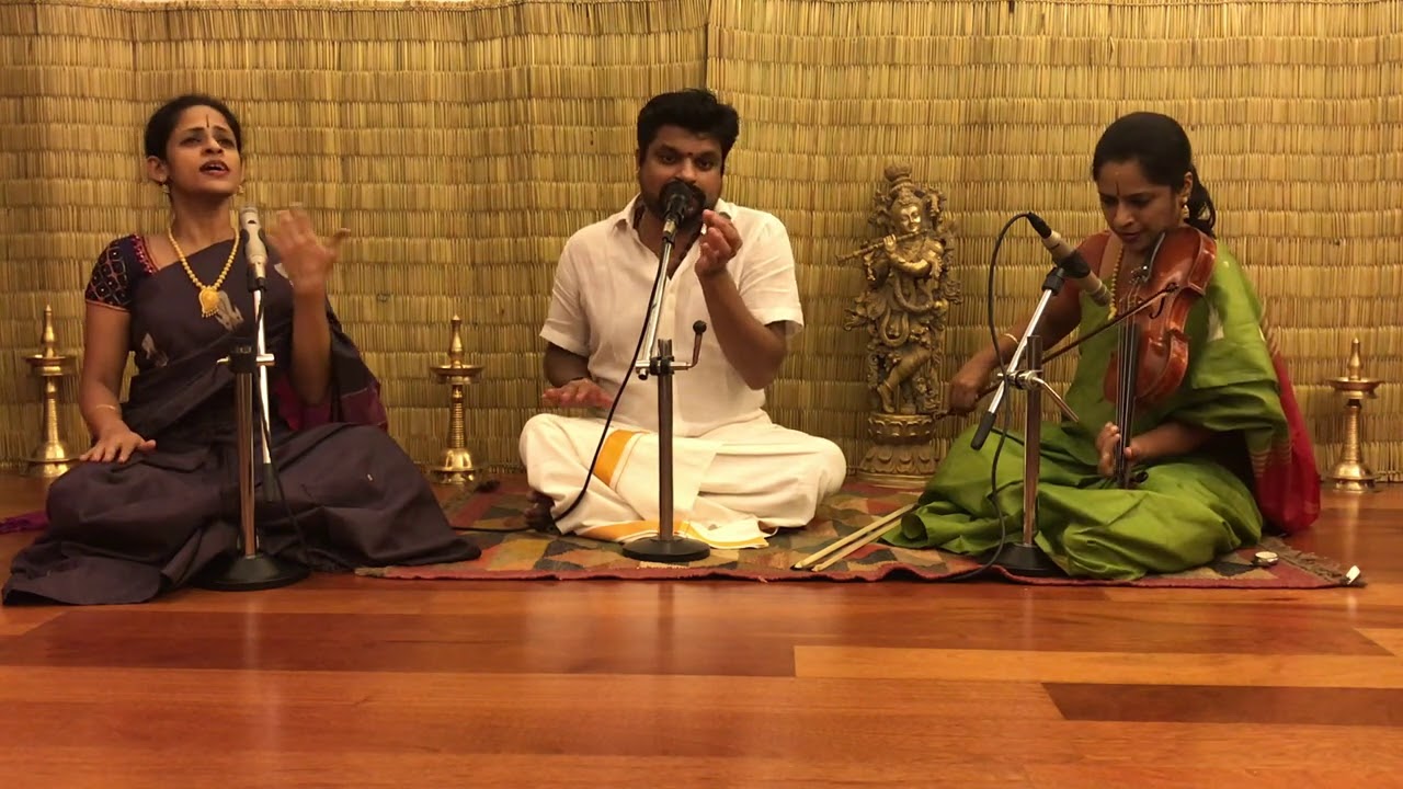 Thirupaavai Day 6, Pullum silambinagan - Kunnakudi Balamurali Krishna and Akkarai sisters