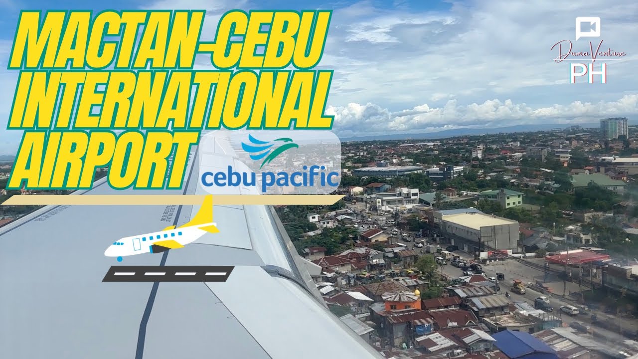 Cebu Pacific LANDING at Mactan-Cebu International Airport | Airbus A320: All White Livery