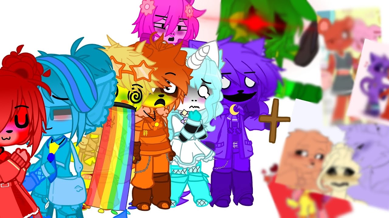 Reaction of smiling critters to ships/MY AY/Not canon/#поппиплейтайм#smilingcritters #хочуврек