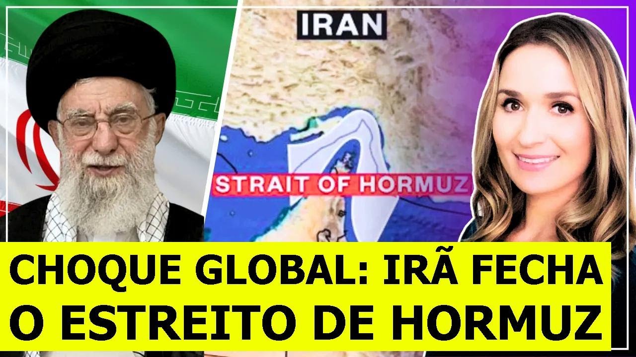 IRÃ FECHA O ESTREITO DE HORMUZ APÓS ATAQUE DE TRUMP – CHOQUE GLOBAL NO PETRÓLEO À VISTA