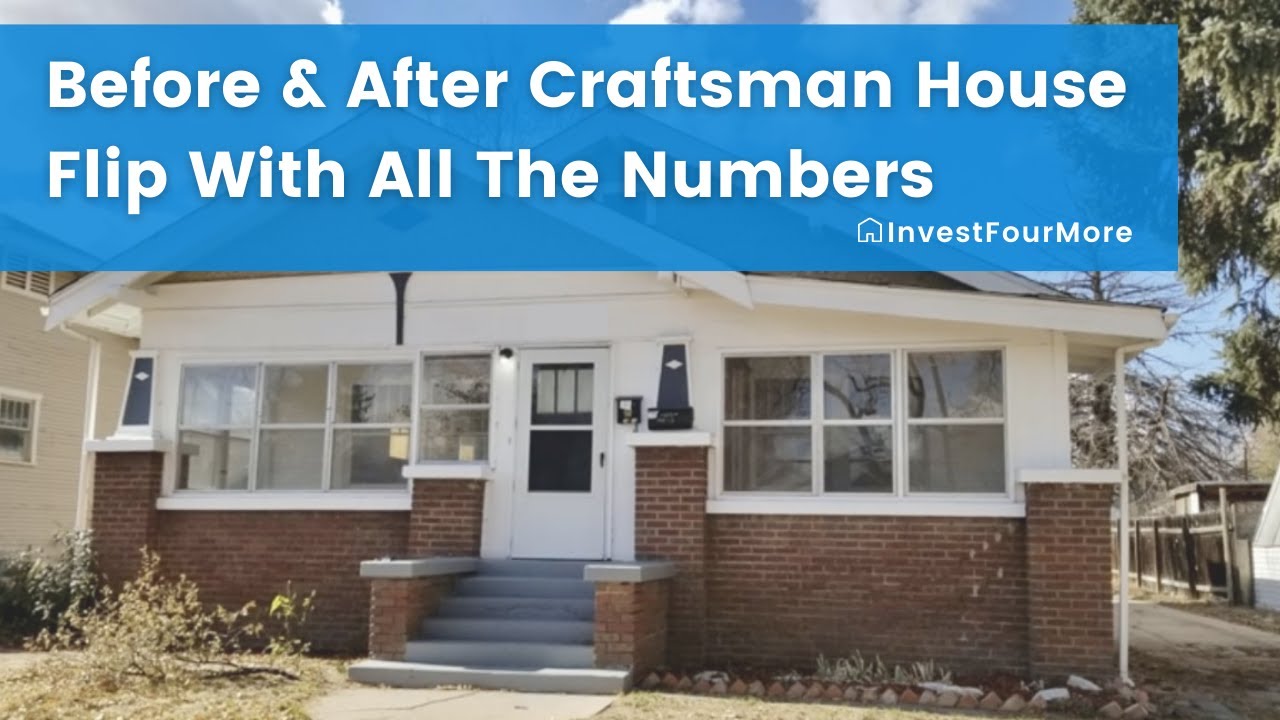 Before and After Craftsman Duplex House Flip With all The Numbers. Did We Make Money?