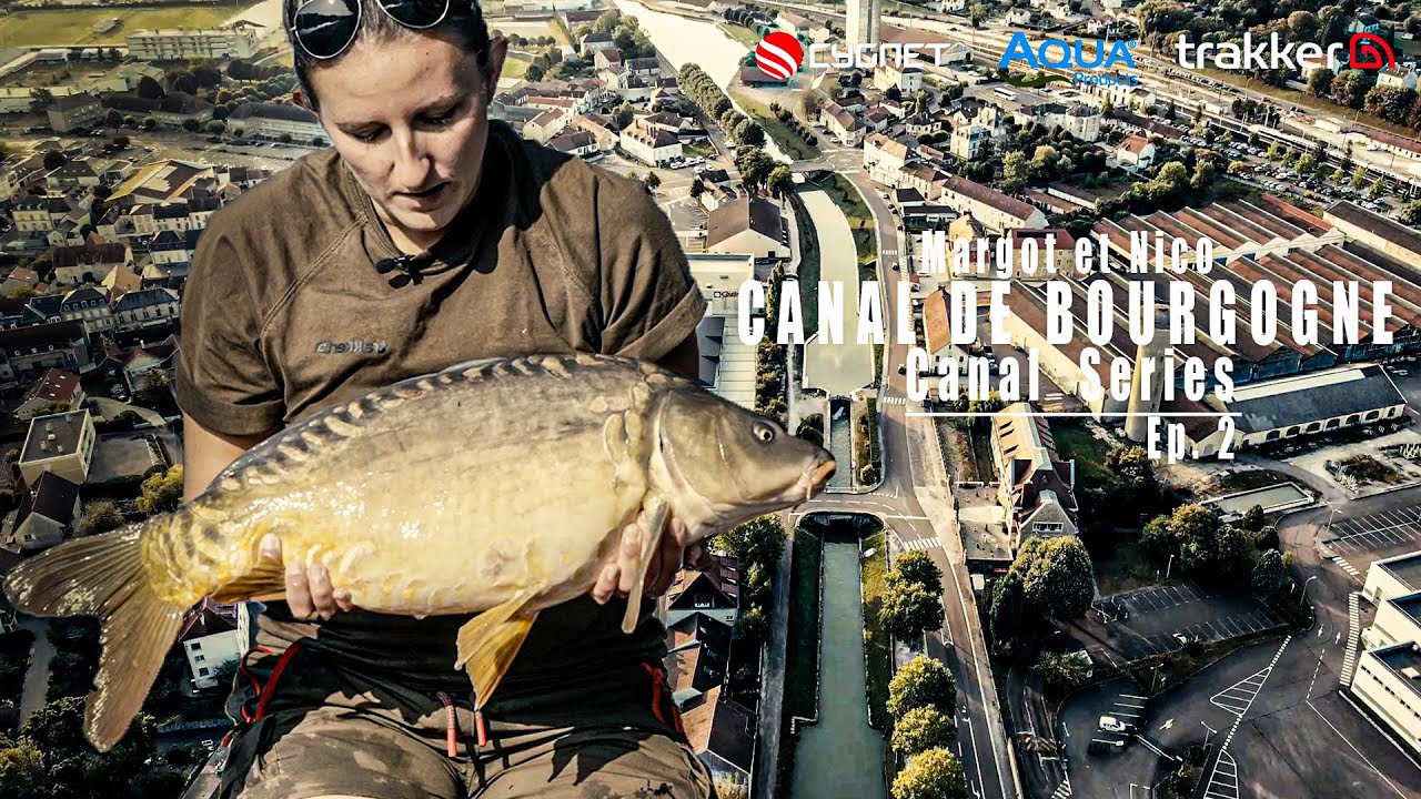 Margot & Nico : Pêche de la carpe en Canal de Bourgogne, épisode 2.