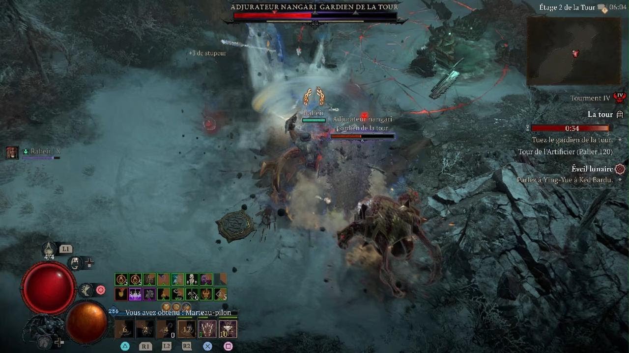 Diablo IV_Barb / Tour 120 vidéo +build😅