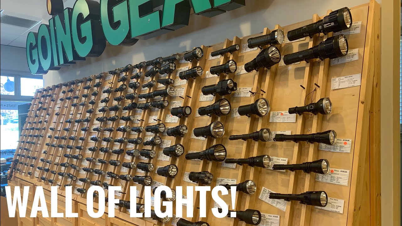 Going Gear- flashlight heaven!