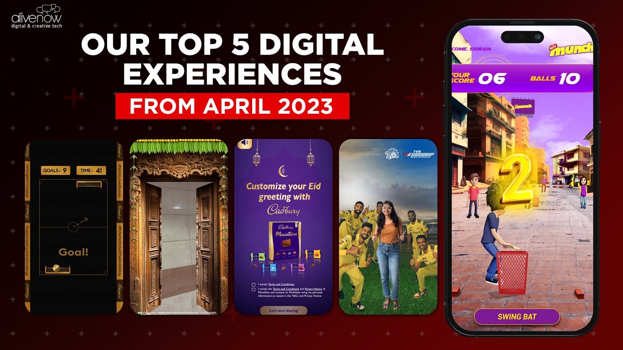 Top Marketing Campaigns using Generative AI, Gaming & AR in April 2023: Nestle, TVS, Tata & more!