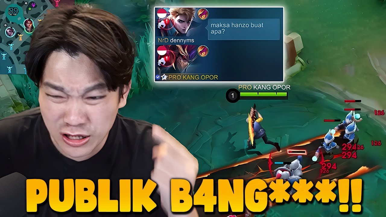 Ketemu Alucard Maksa Jungle, Terpaksa Gw Maen Hanzo Mid!! - Mobile Legends