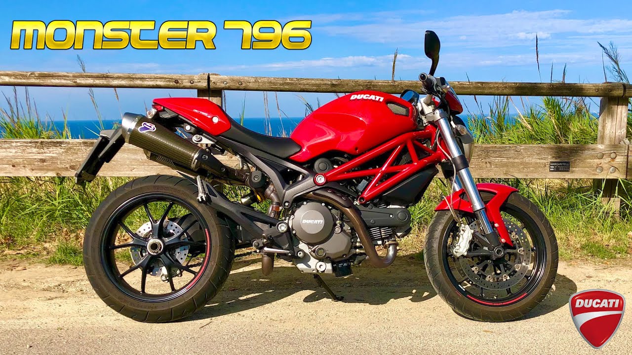 QUESTA SI CHE E' UNA VERA MONSTER!! Testride Ducati Monster 796!!