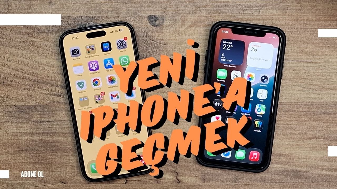 Eski iPhone'u Yeni iPhone'a Aktarma Nasıl Yapılır iPhone 17/16 Dahil Tüm Modeller