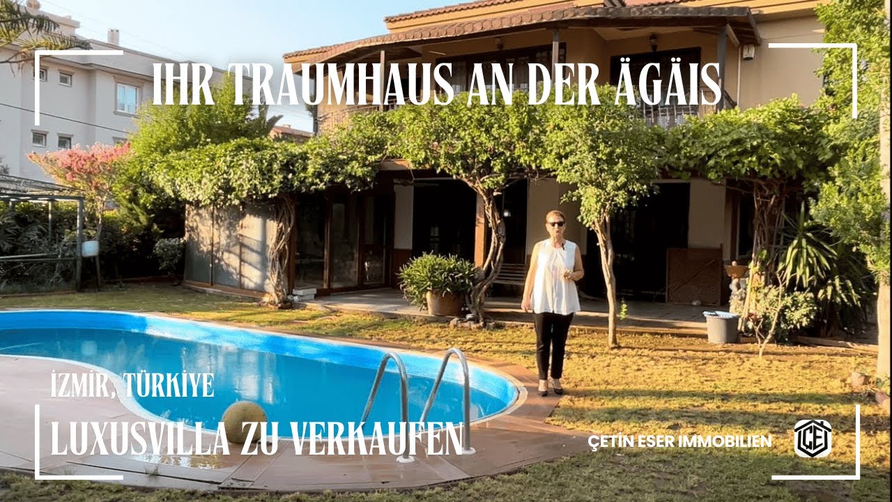 🌊 Traumhafte Villa an der Ägäis 🏡 | Luxusimmobilie in İzmir, Türkiye
