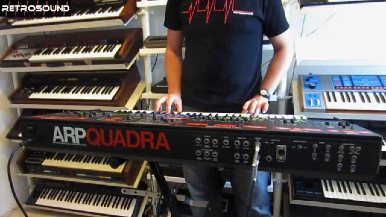 ARP QUADRA Analog Synthesizer (1978)  