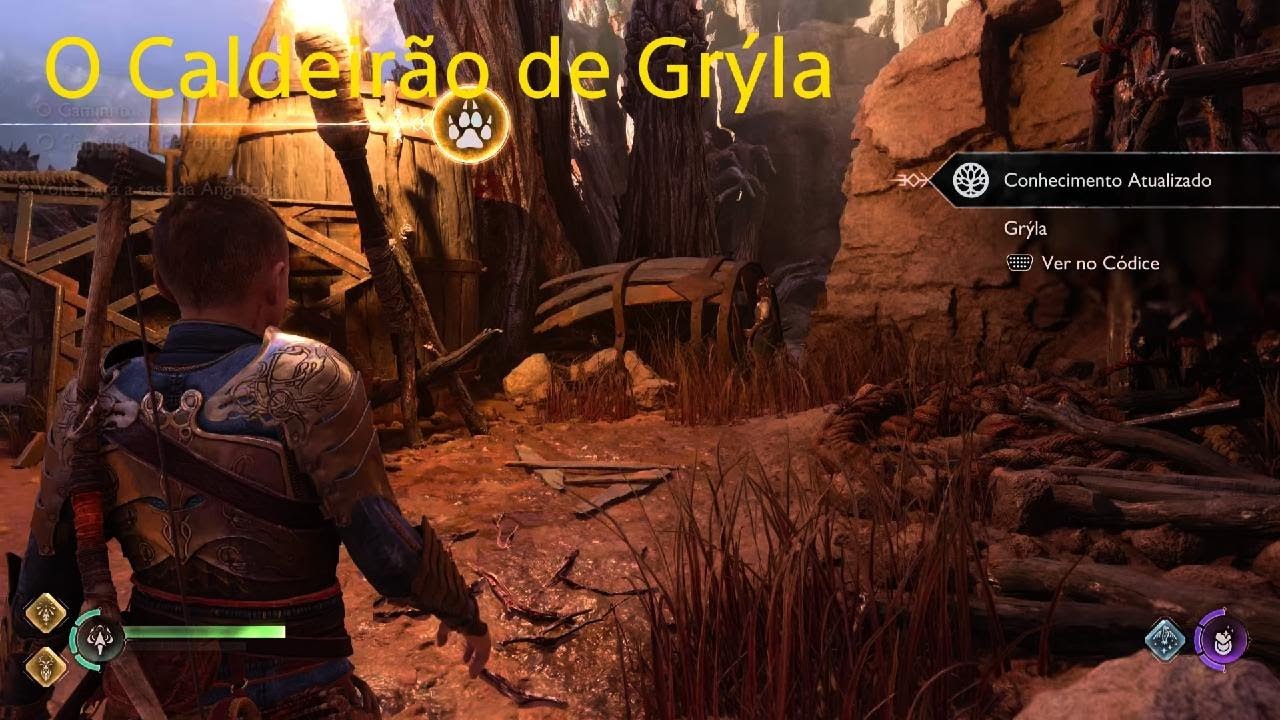 GOD OF WAR RAGNAROK / O Caldeirão de Grýla