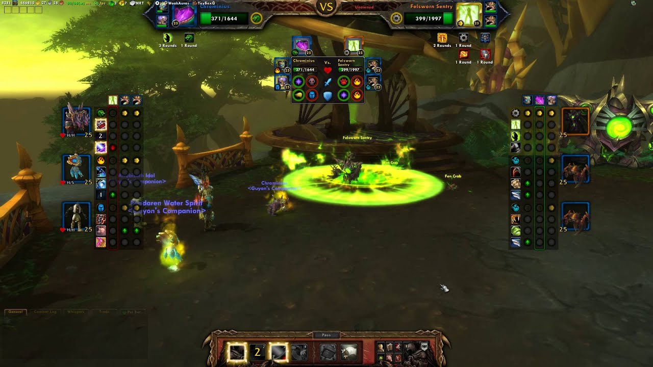 Felsworn Sentry: Tanaan Legendary Pet Battle Strategy