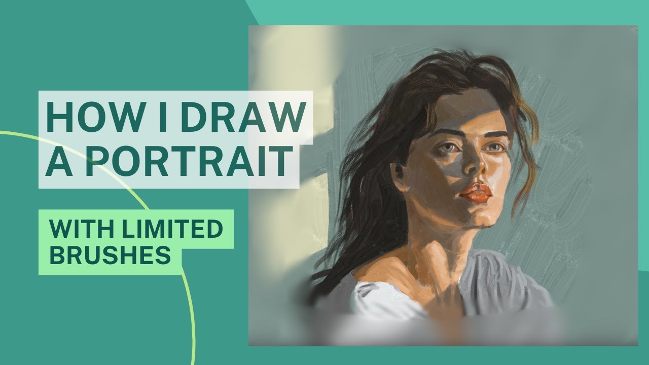 #digitalart #portraitpainting in #krita  | Impressionism, Realism & Stylized Art Process
