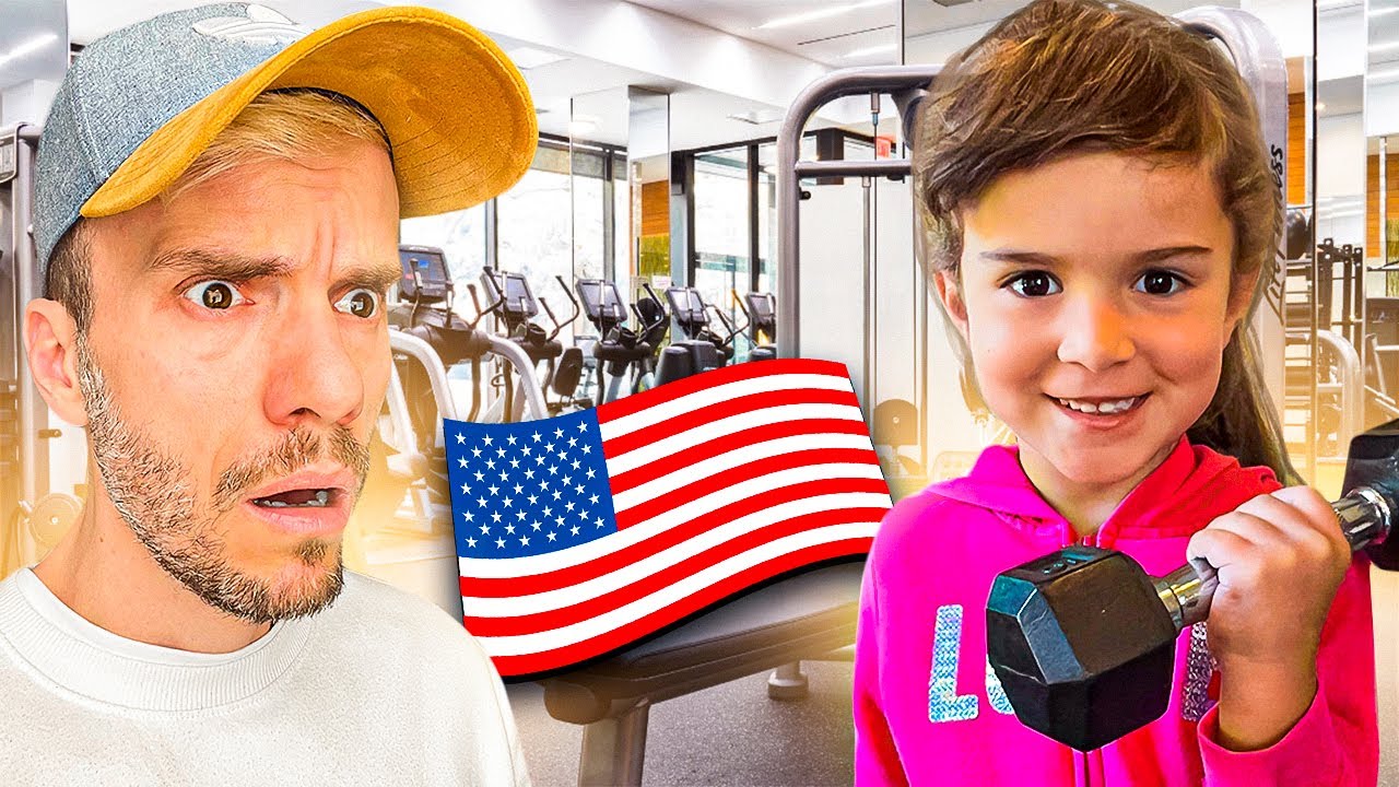LEVAMOS A LAURA PARA A ACADEMIA DE MUSCULACÃO EM ORLANDO - Família Brancoala nos EUA