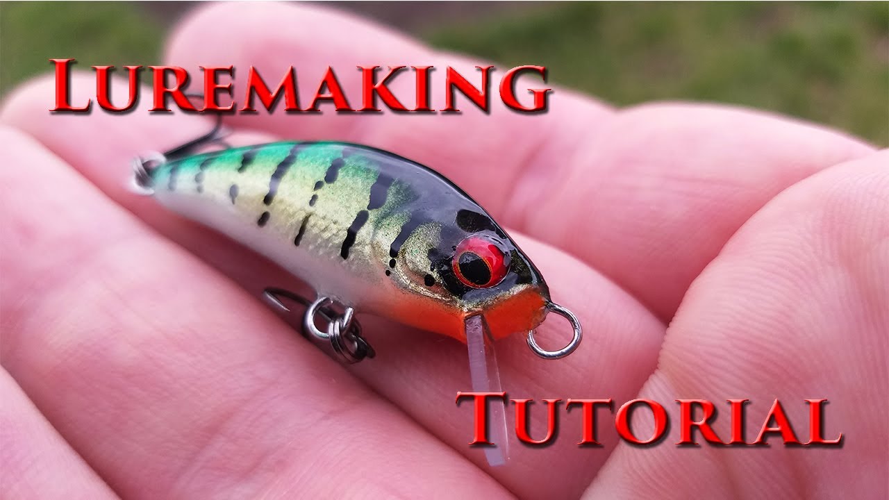 Lure making Tutorial. Light fishing Crank Bait-part two