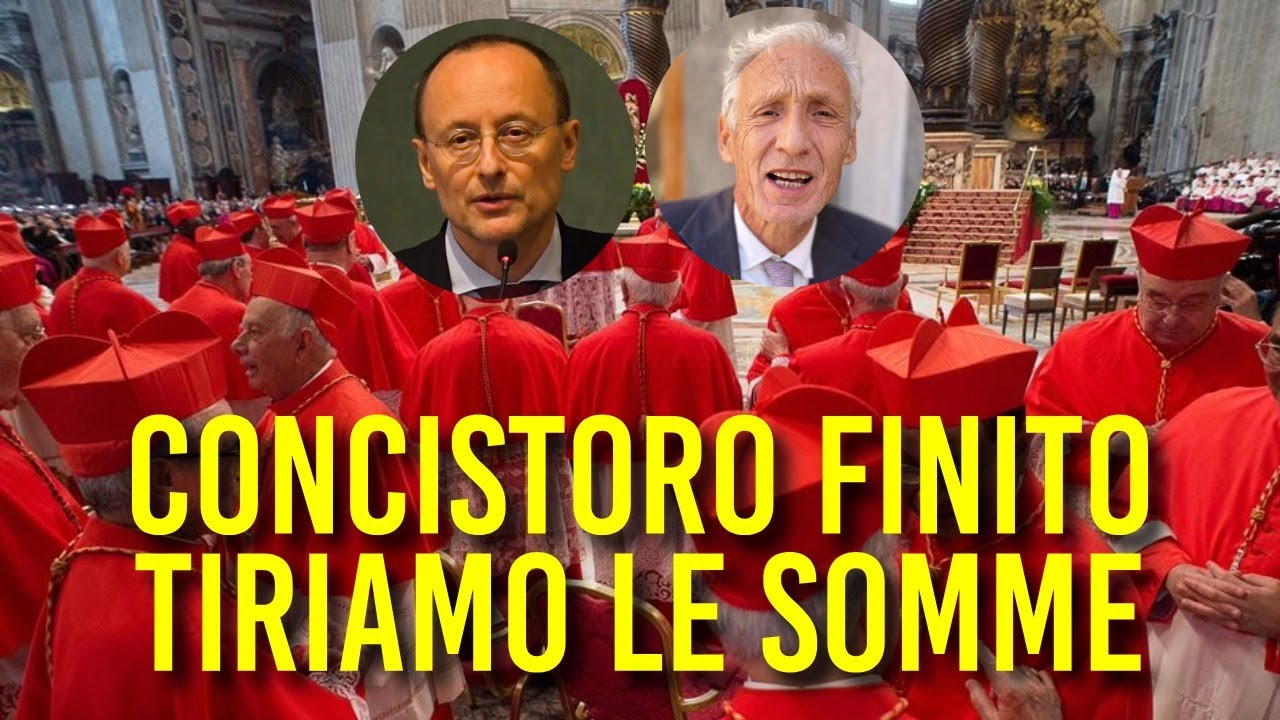 Concistoro finito - tiriamo le somme