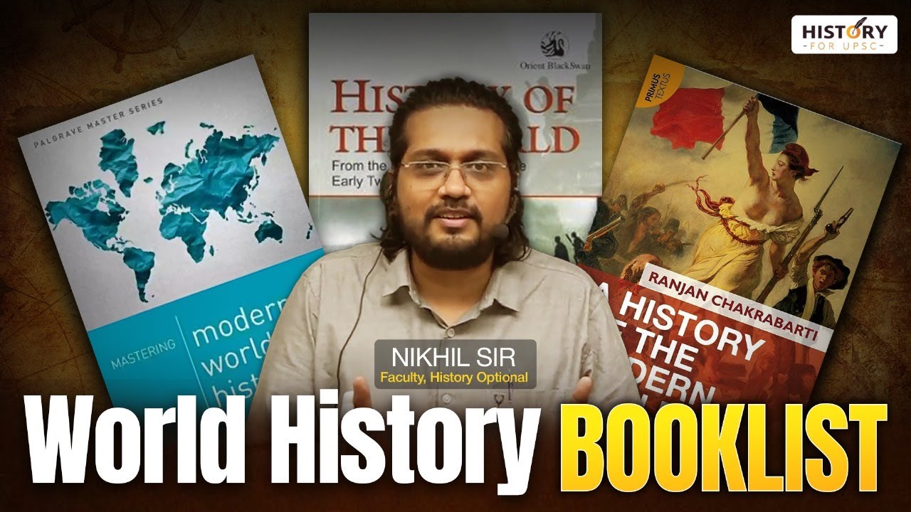 MUST-READ Books for World History | History Optional for UPSC