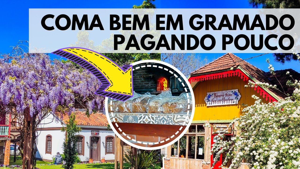 GRAMADO RS: ROTEIRO GASTRONÔMICO E CULTURAL BARATO - Praça das Etnias com Tati Marmon