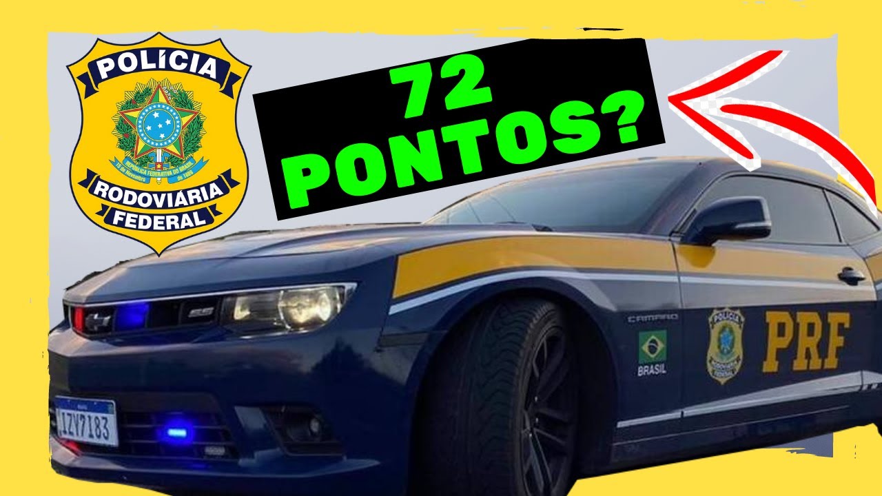 Verdadeira NOTA DE CORTE  Concurso PRF 2019 (Surpreenda-se!) Hist&oacute;rico COMPLETO