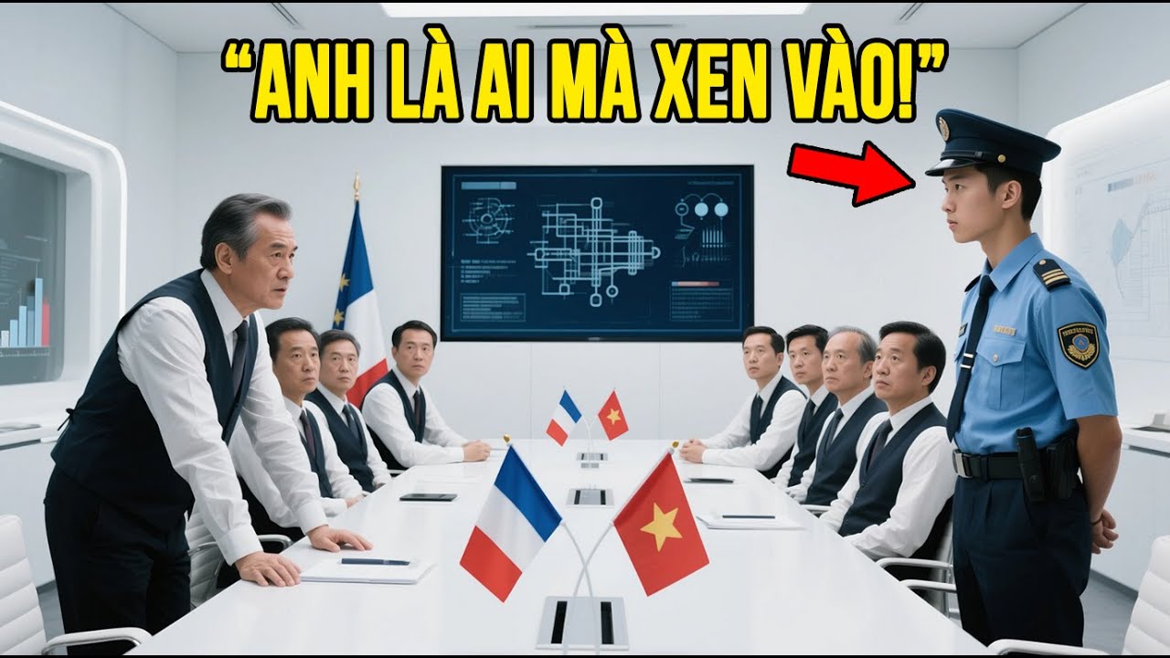 Đối Tác Pháp Hỏi Khó Giữa Cuộc Họp — Anh Bảo Vệ Phiên Dịch, Khiến Hợp Đồng Lật Kèo!
