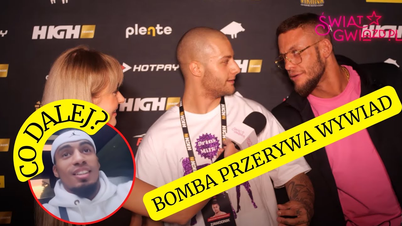 MACIAS WHITE WIDOW PO WALCE UCIEKŁ ZE SZPITALA. NAGLE BOMBA PRZERYWA WYWIAD