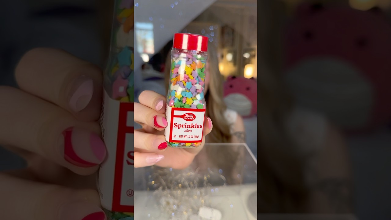 Давайте посмотрим на SPRINKLES 😍✨, какой из них понравился больше всего?! #asmr #sprinkles #mukbang