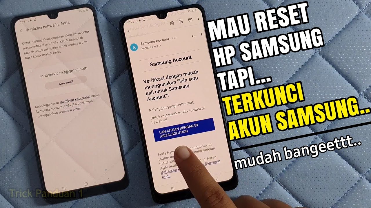 Mau Reset Data Pabrik / Instal Ulang Samsung Dari Pengaturan, Tapi Terkunci & Lupa Akun Samsung ?